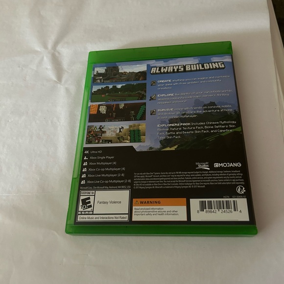 Minecraft for xbox one - Picture 2 of 2